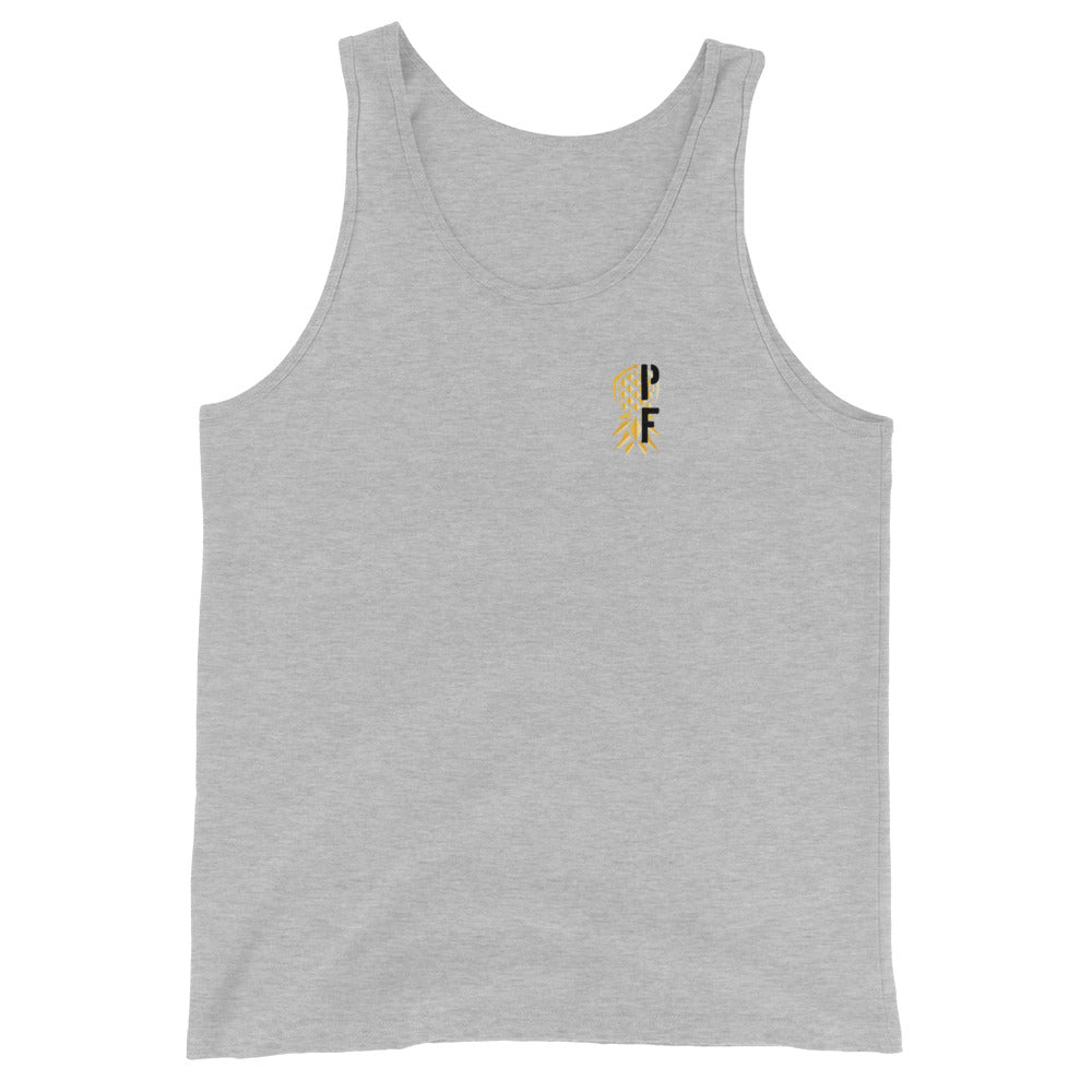 PF Alt Logo Men’s Tank Top – Pineapple Fitness Lifestyle & ENM Apparel | DK Apparel – DK Apparel lifestyle clothing
