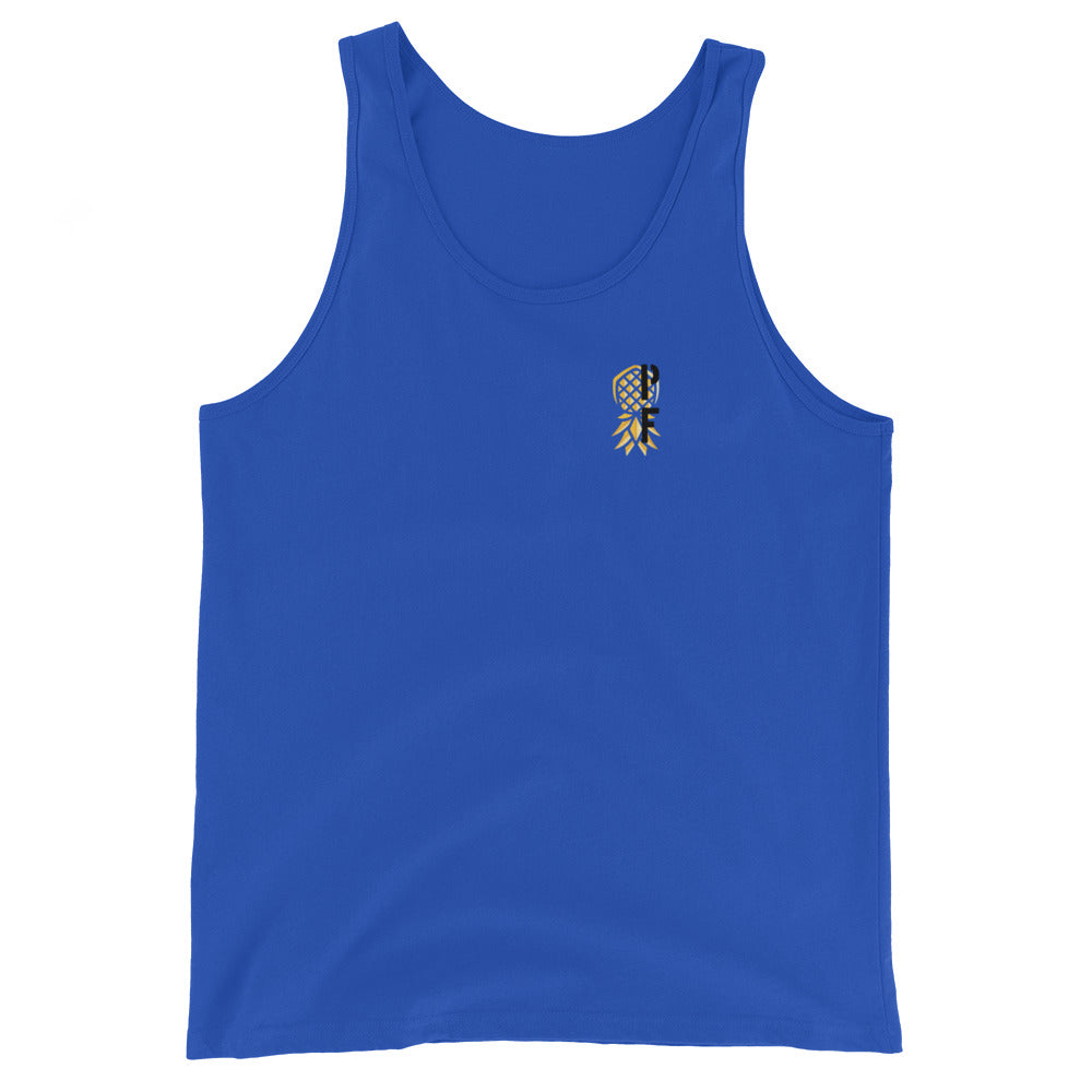 PF Alt Logo Men’s Tank Top – Pineapple Fitness Lifestyle & ENM Apparel | DK Apparel – DK Apparel lifestyle clothing