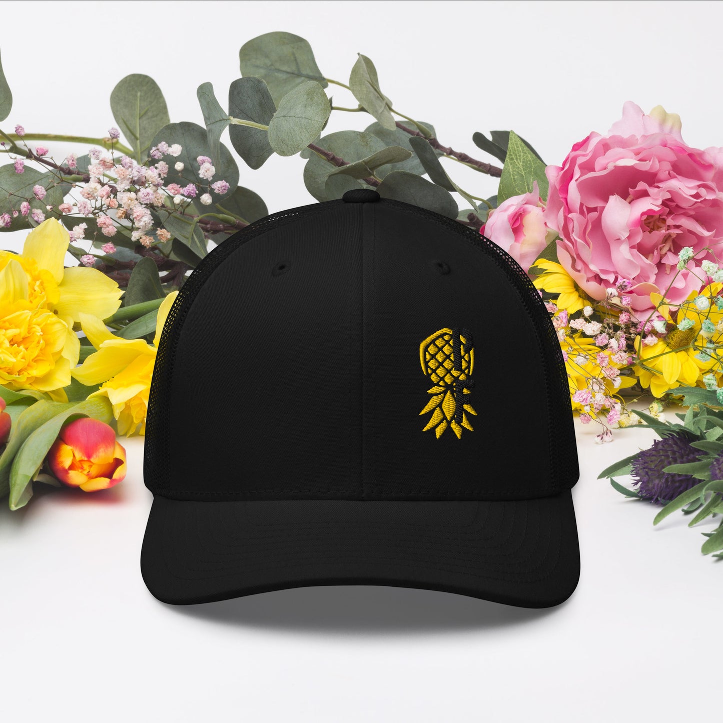 PF Adjustable Hat – Embroidered | Pineapple Fitness Lifestyle Headwear by DK Apparel – DK Apparel lifestyle clothing