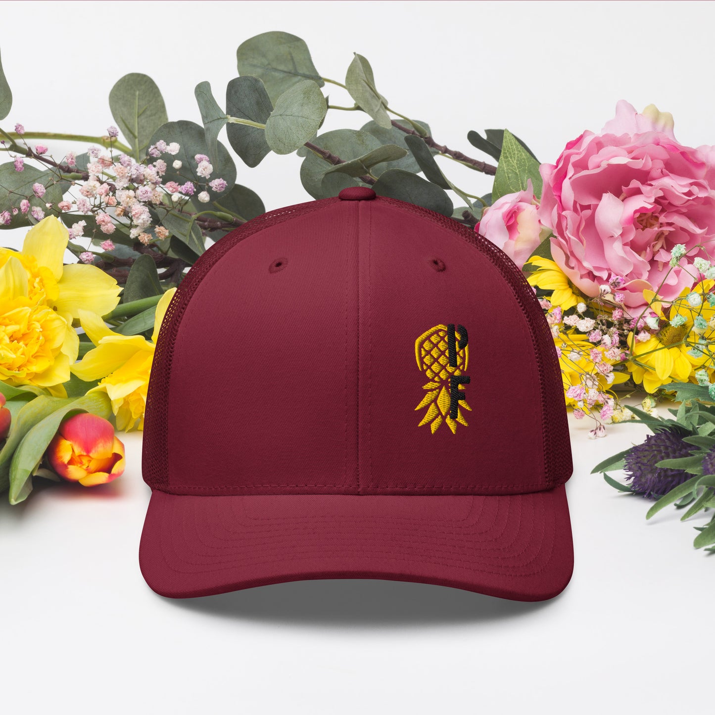 PF Adjustable Hat – Embroidered | Pineapple Fitness Lifestyle Headwear by DK Apparel – DK Apparel lifestyle clothing