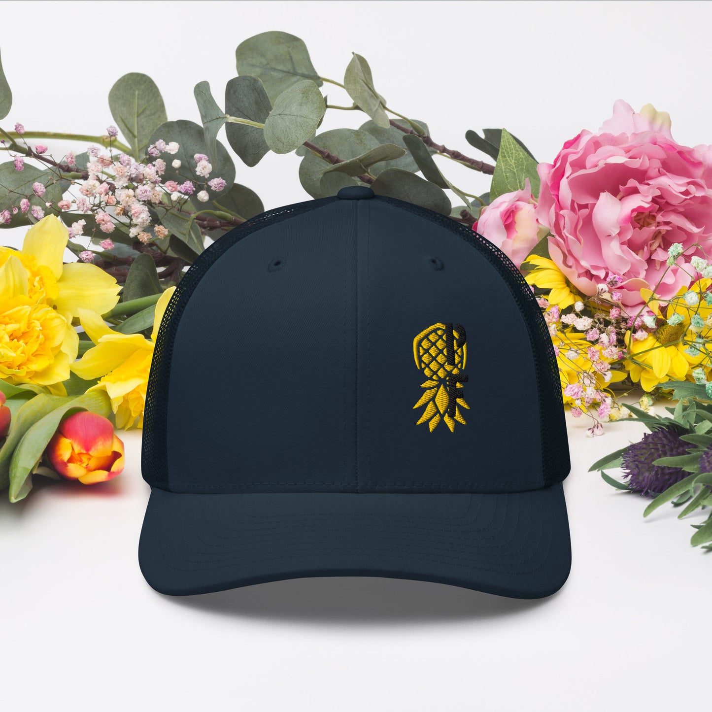 PF Adjustable Hat – Embroidered | Pineapple Fitness Lifestyle Headwear by DK Apparel – DK Apparel lifestyle clothing