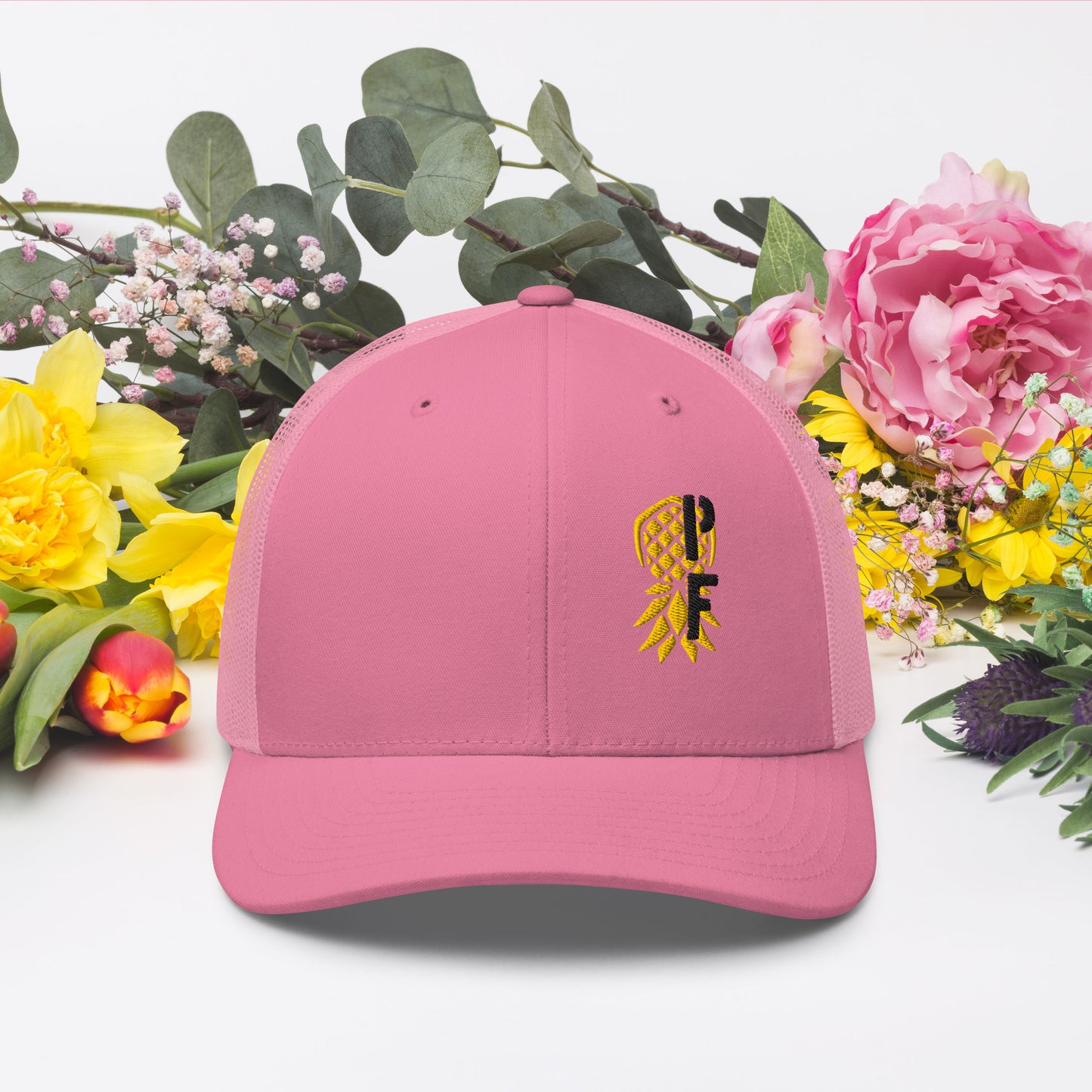 PF Adjustable Hat – Embroidered | Pineapple Fitness Lifestyle Headwear by DK Apparel – DK Apparel lifestyle clothing