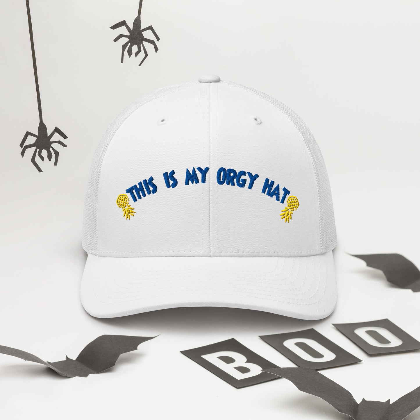 This Is My Orgy Adjustable Hat – Embroidered | Swinger Lifestyle Headwear by DK Apparel – DK Apparel lifestyle clothing