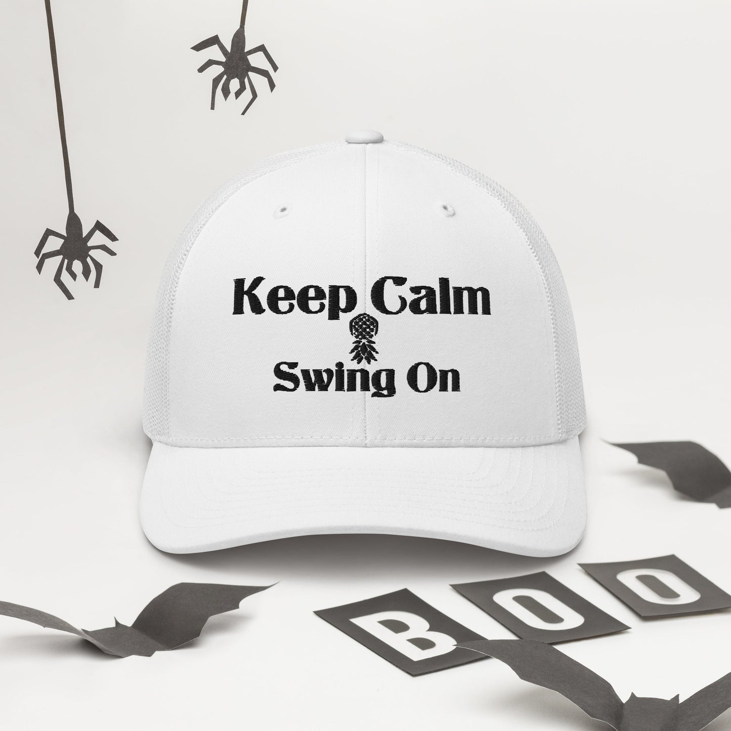 Keep Calm, Swing On Snapback Hat | Swinger & ENM Lifestyle Headwear – DK Apparel – DK Apparel lifestyle clothing