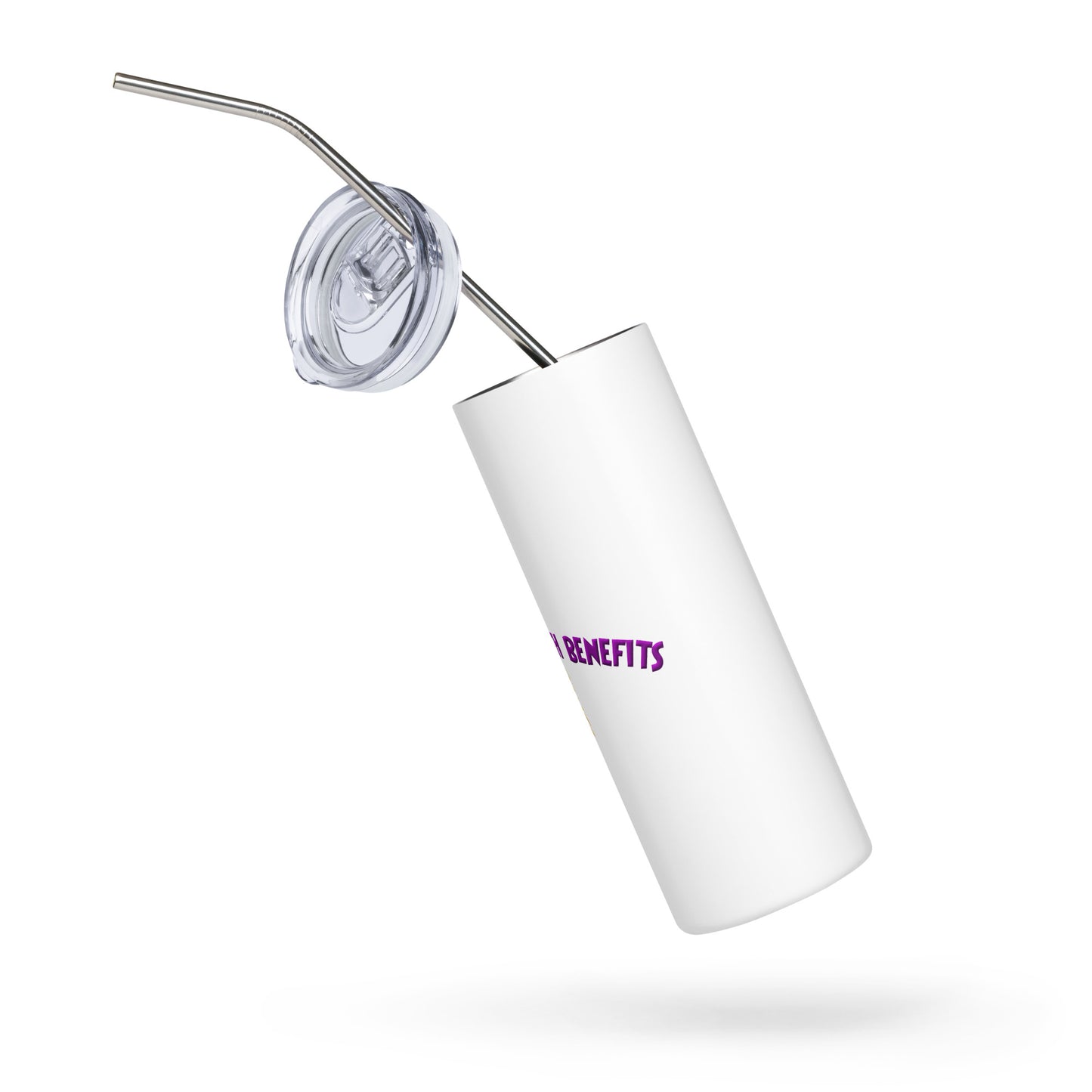 Married With Benefits Stainless Steel Tumbler | Swinger & ENM Lifestyle Drinkware – DK Apparel – DK Apparel lifestyle clothing