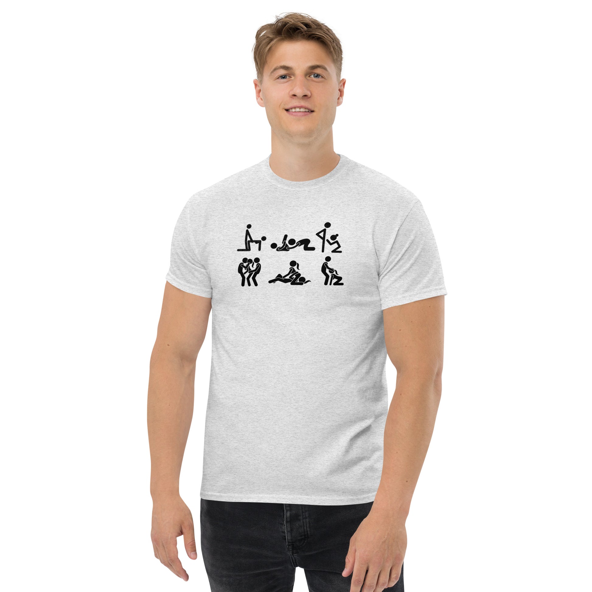Stick Figure Sex Classic T-Shirt | Swinger & ENM Lifestyle Apparel – DK Apparel ✅ URL Handle – DK Apparel lifestyle clothing