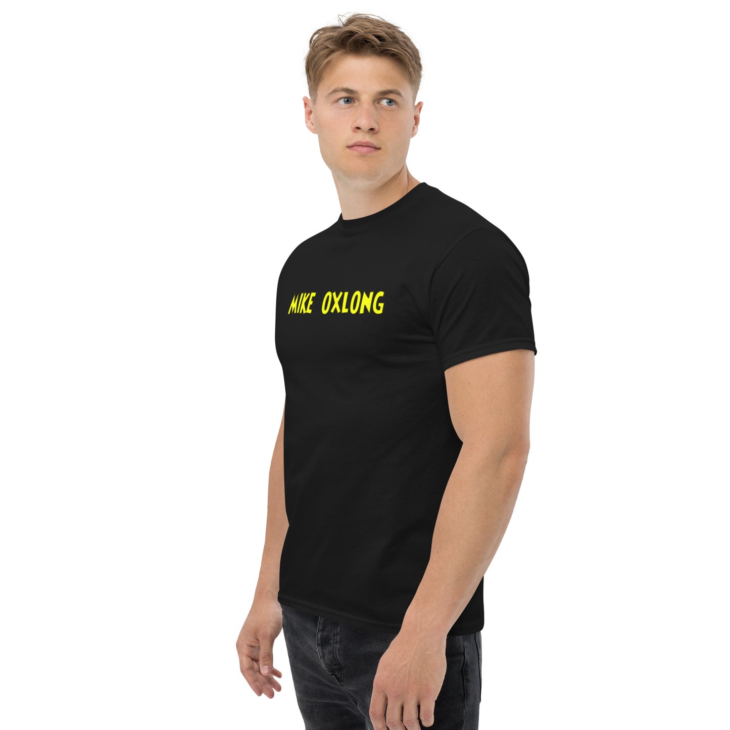 Mike Oxlong Classic T-Shirt | Funny Swinger & ENM Lifestyle Apparel – DK Apparel – DK Apparel lifestyle clothing