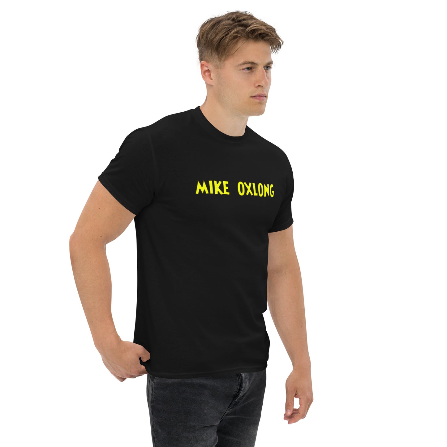 Mike Oxlong Classic T-Shirt | Funny Swinger & ENM Lifestyle Apparel – DK Apparel – DK Apparel lifestyle clothing