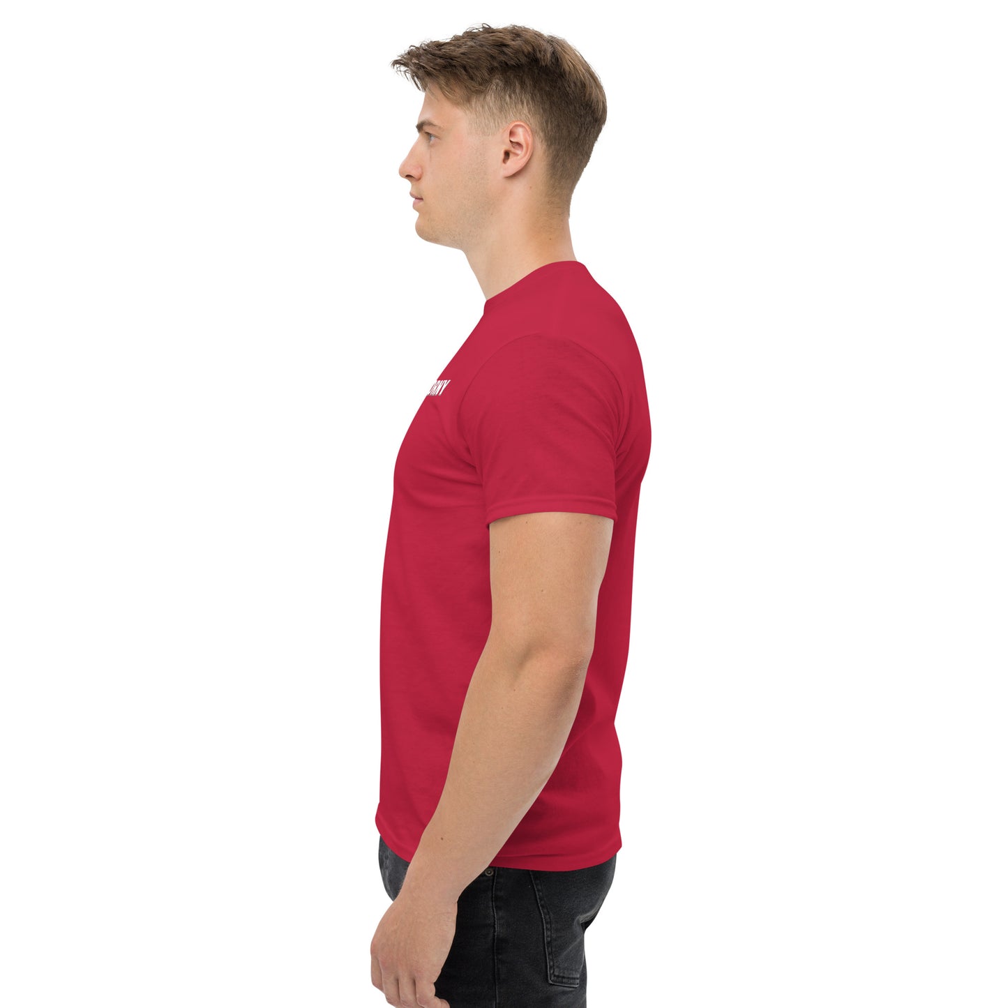 Drunk And Horny Classic T-Shirt | Funny Swinger & ENM Lifestyle Apparel – DK Apparel – DK Apparel lifestyle clothing