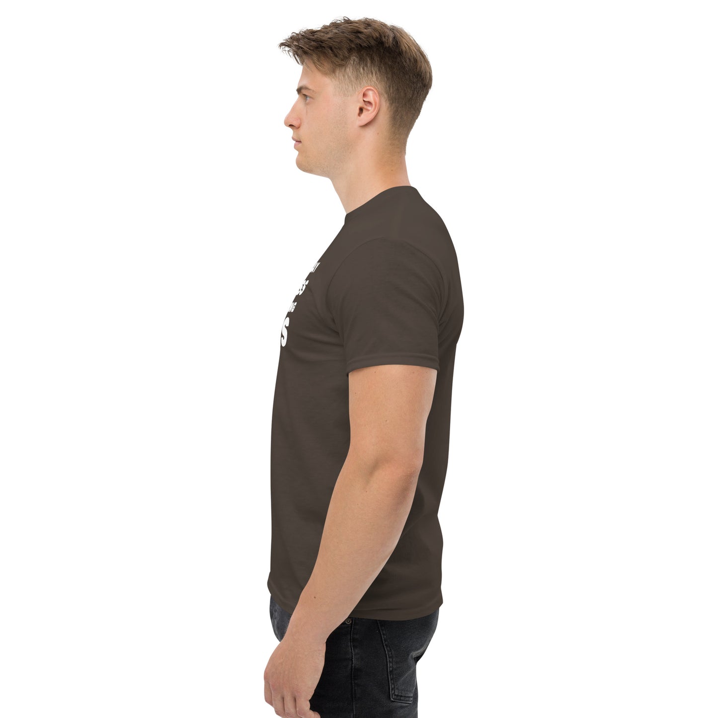 You Can’t Say Happiness Without Saying Penis Classic T-Shirt | Swinger & ENM Lifestyle Apparel – DK Apparel – DK Apparel lifestyle clothing