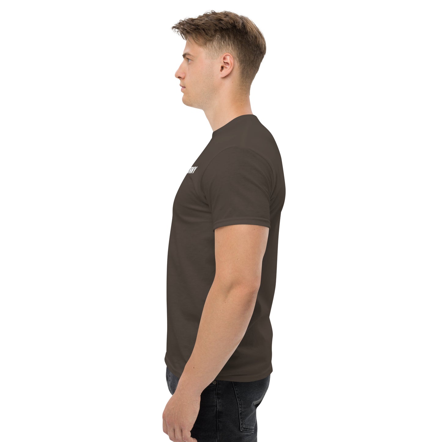 Drunk And Horny Classic T-Shirt | Funny Swinger & ENM Lifestyle Apparel – DK Apparel – DK Apparel lifestyle clothing