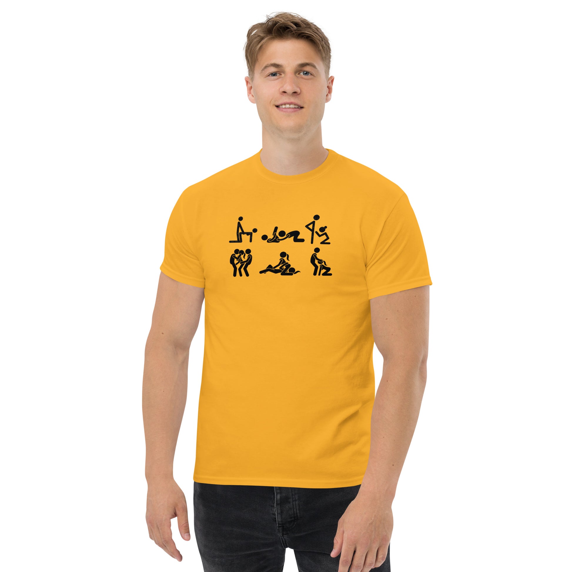 Stick Figure Sex Classic T-Shirt | Swinger & ENM Lifestyle Apparel – DK Apparel ✅ URL Handle – DK Apparel lifestyle clothing