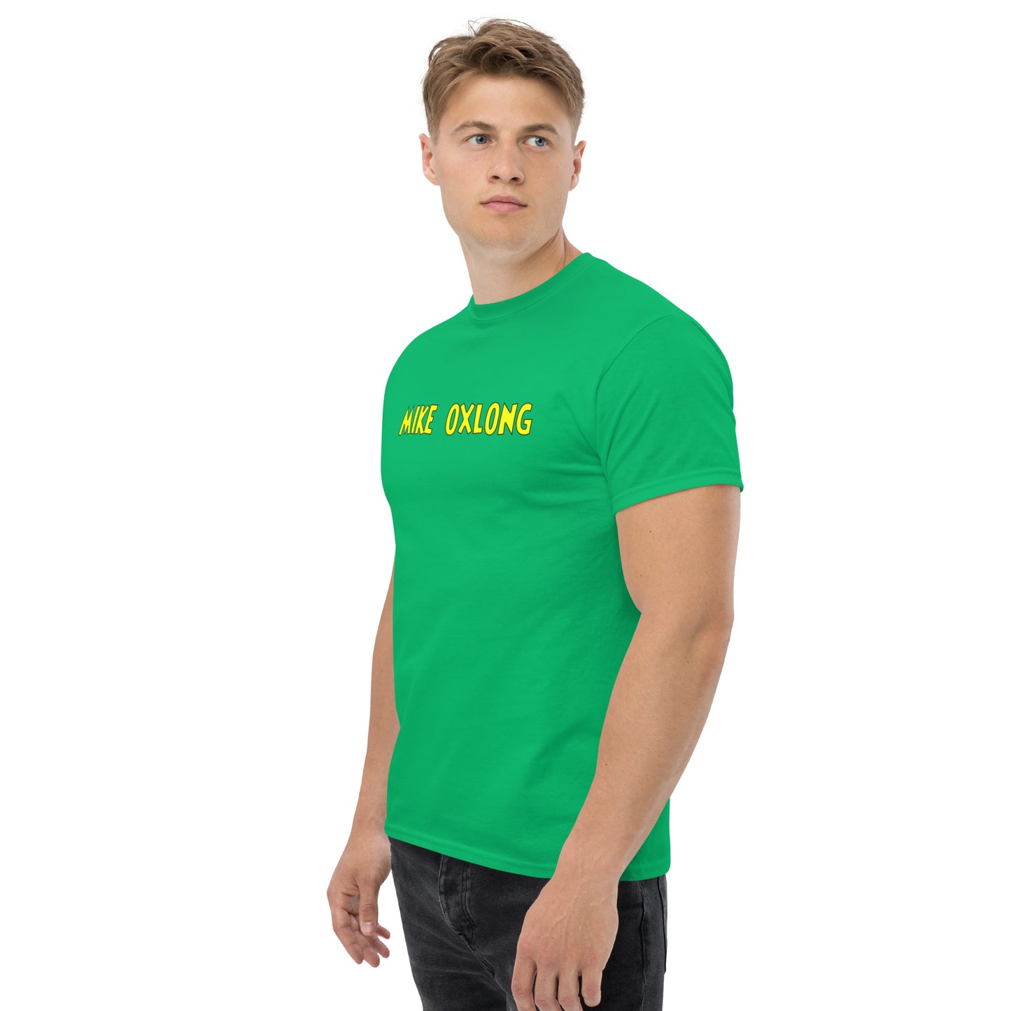 Mike Oxlong Classic T-Shirt | Funny Swinger & ENM Lifestyle Apparel – DK Apparel – DK Apparel lifestyle clothing