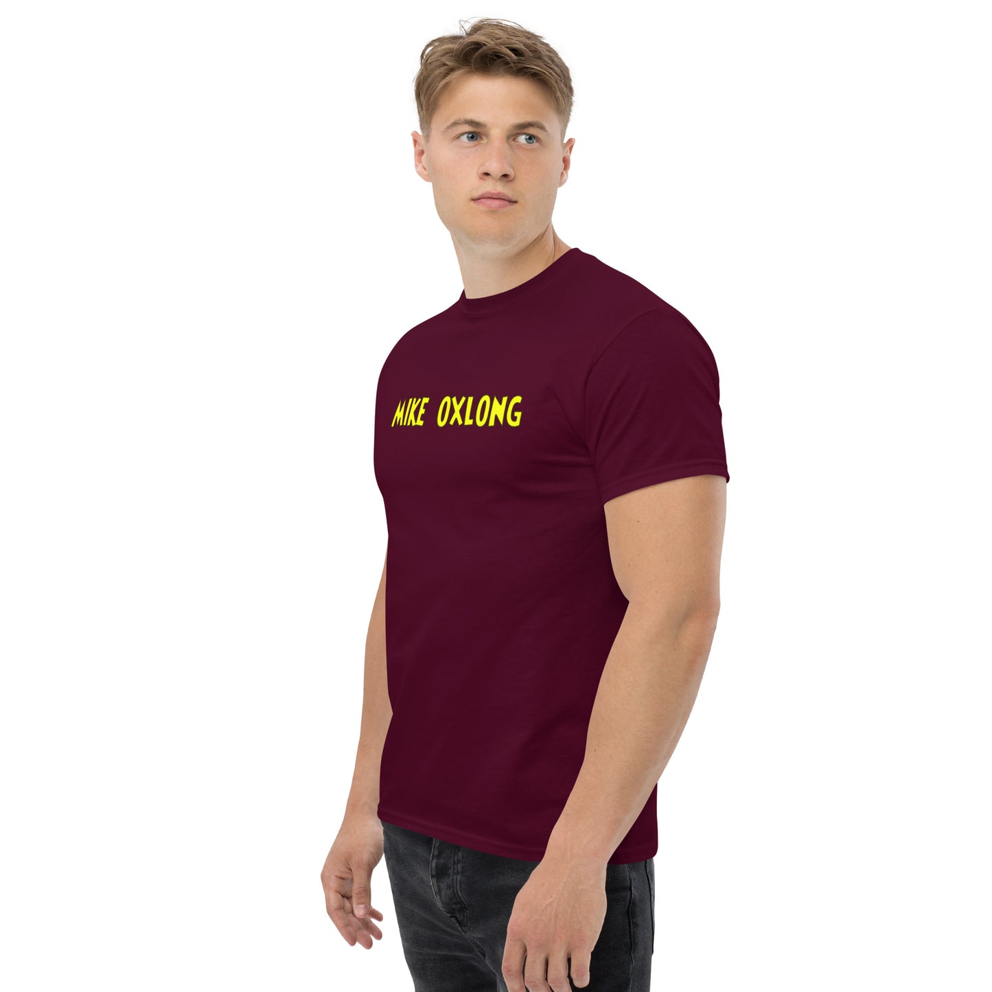 Mike Oxlong Classic T-Shirt | Funny Swinger & ENM Lifestyle Apparel – DK Apparel – DK Apparel lifestyle clothing