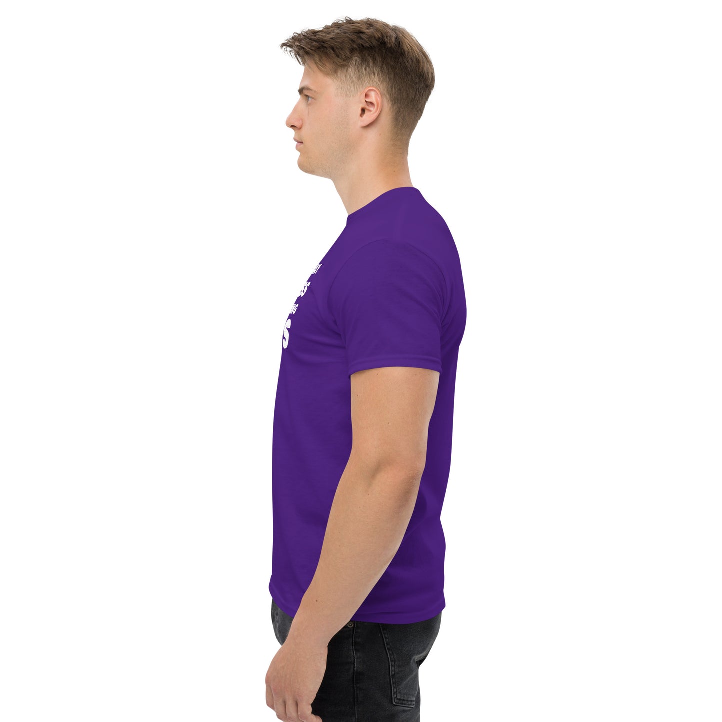 You Can’t Say Happiness Without Saying Penis Classic T-Shirt | Swinger & ENM Lifestyle Apparel – DK Apparel – DK Apparel lifestyle clothing