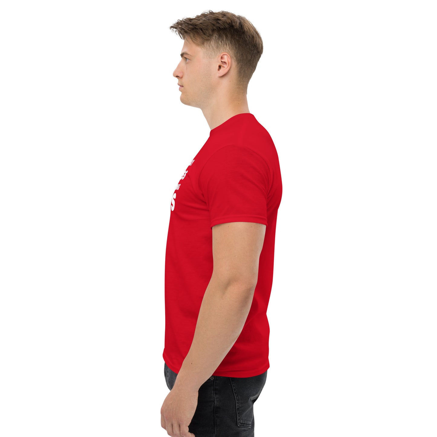 You Can’t Say Happiness Without Saying Penis Classic T-Shirt | Swinger & ENM Lifestyle Apparel – DK Apparel – DK Apparel lifestyle clothing