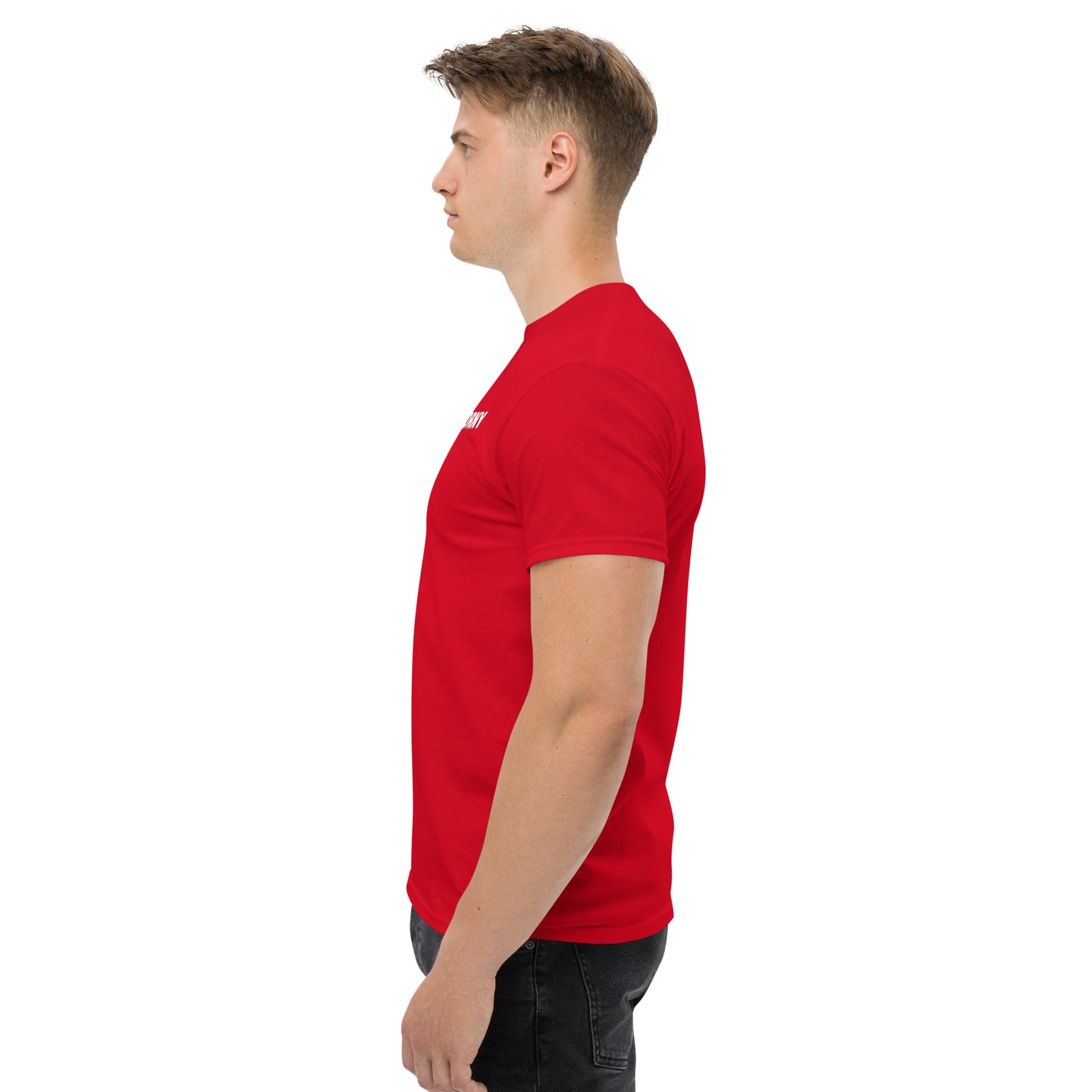 Drunk And Horny Classic T-Shirt | Funny Swinger & ENM Lifestyle Apparel – DK Apparel – DK Apparel lifestyle clothing