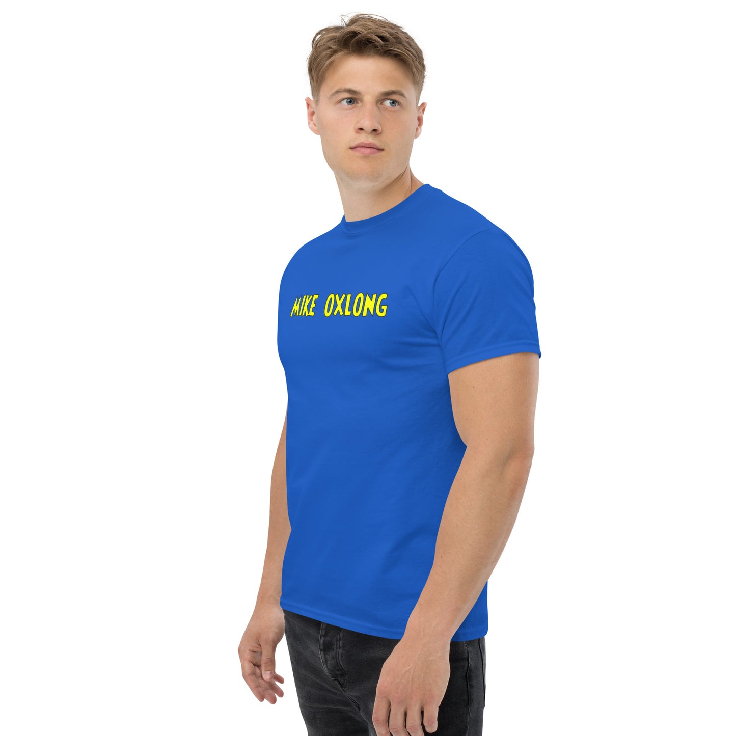 Mike Oxlong Classic T-Shirt | Funny Swinger & ENM Lifestyle Apparel – DK Apparel – DK Apparel lifestyle clothing