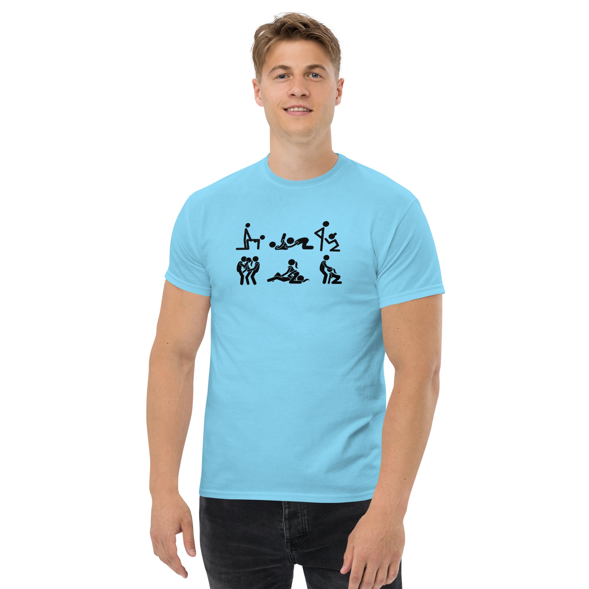 Stick Figure Sex Classic T-Shirt | Swinger & ENM Lifestyle Apparel – DK Apparel ✅ URL Handle – DK Apparel lifestyle clothing