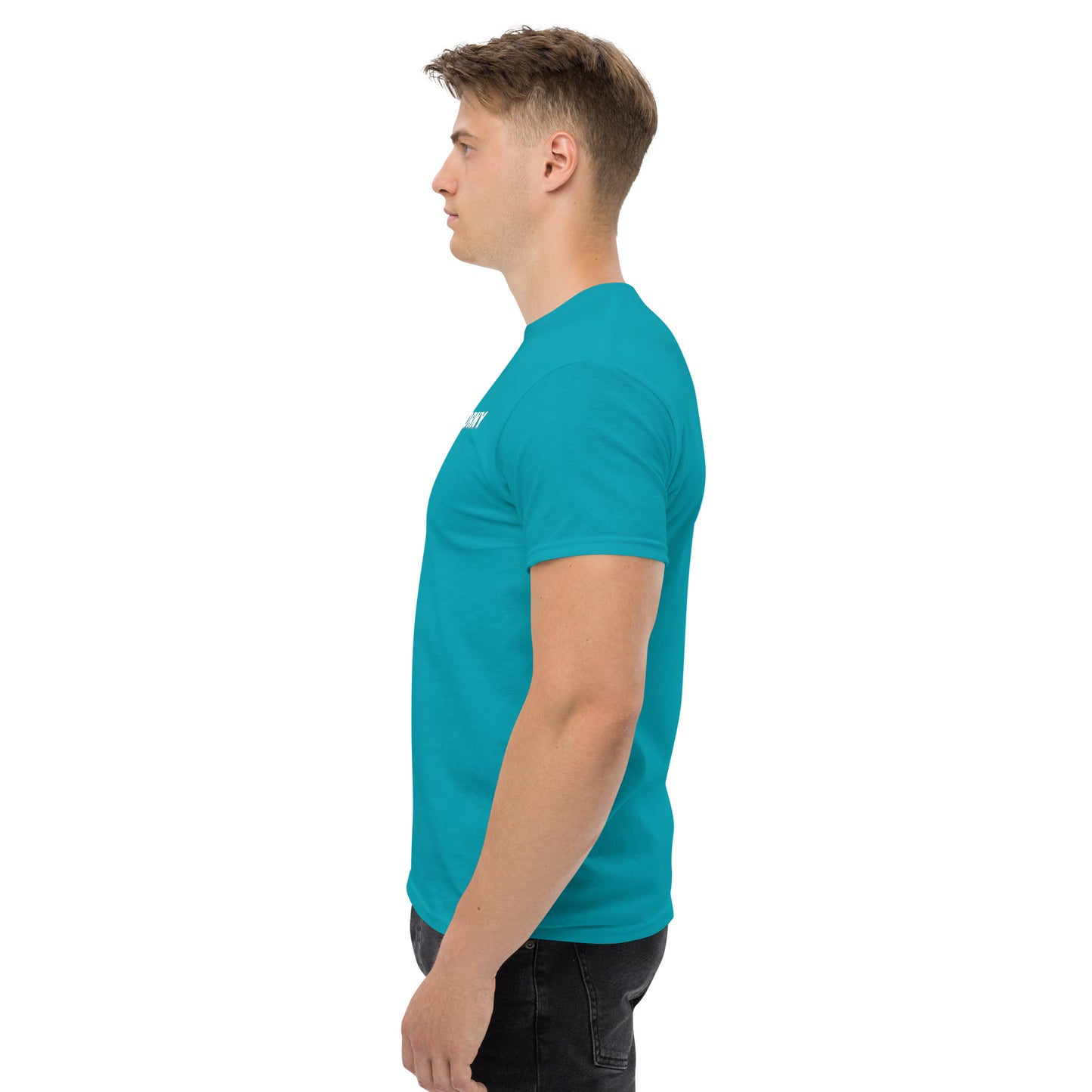 Drunk And Horny Classic T-Shirt | Funny Swinger & ENM Lifestyle Apparel – DK Apparel – DK Apparel lifestyle clothing