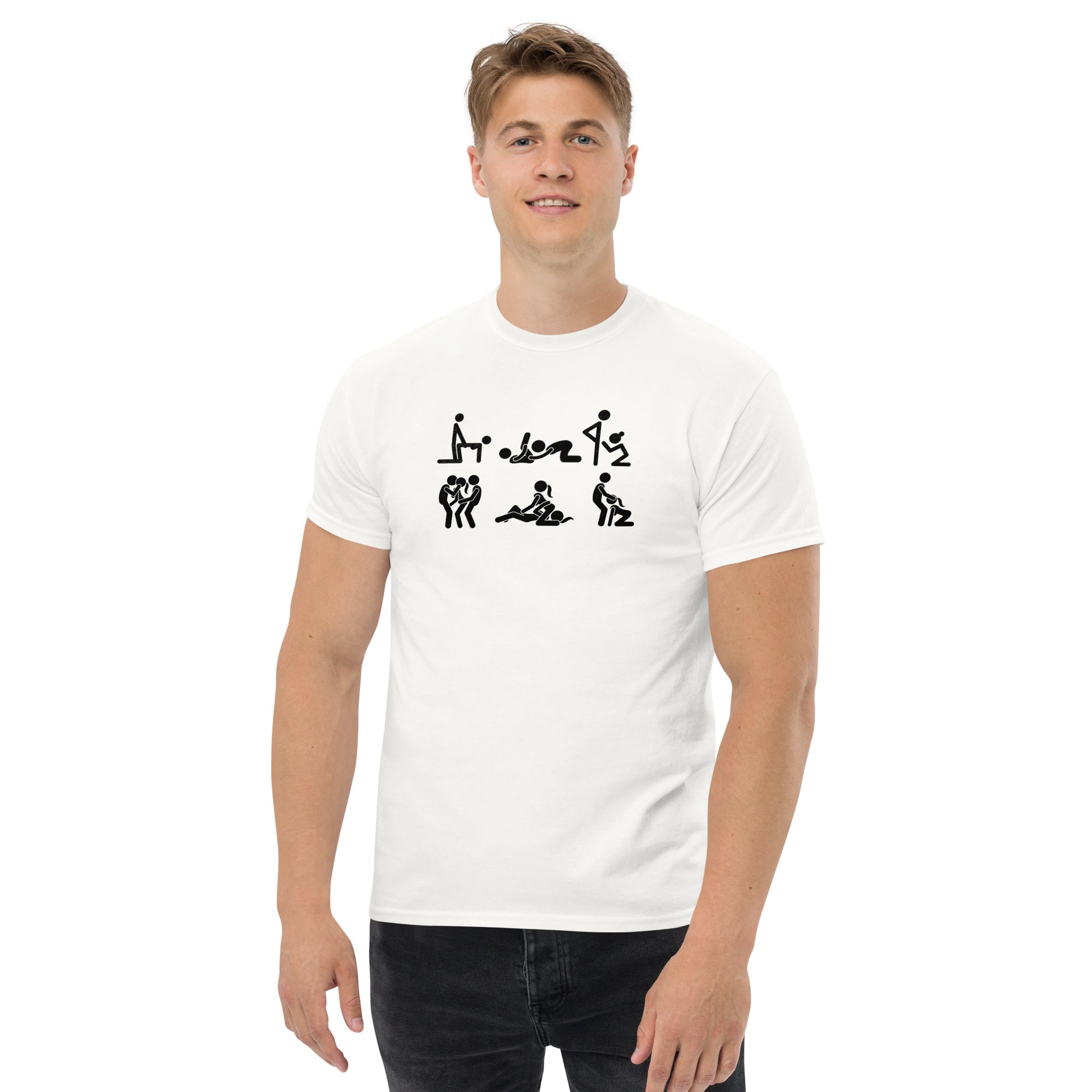 Stick Figure Sex Classic T-Shirt | Swinger & ENM Lifestyle Apparel – DK Apparel ✅ URL Handle – DK Apparel lifestyle clothing