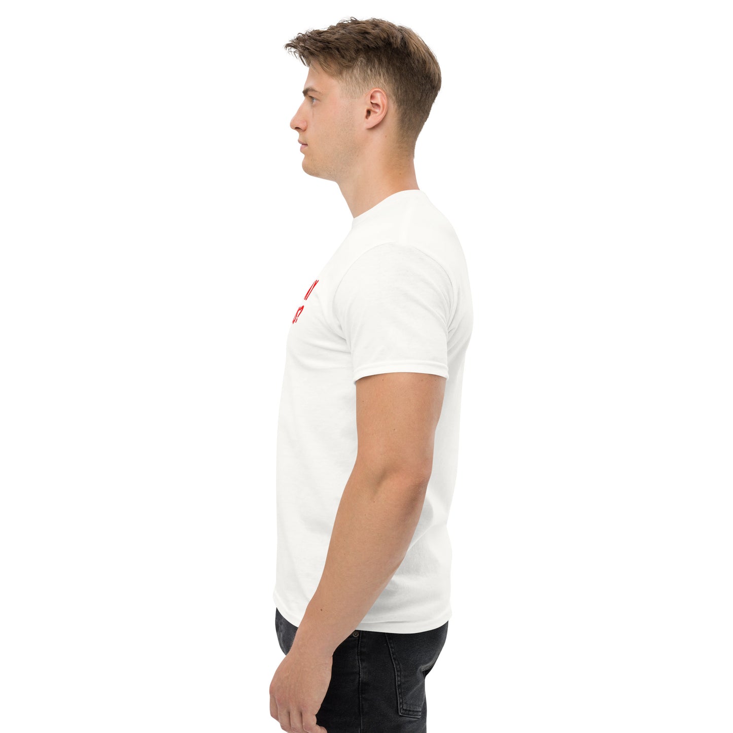 I Shaved My Balls For This? Classic T-Shirt | Funny Swinger & ENM Lifestyle Apparel – DK Apparel – DK Apparel lifestyle clothing