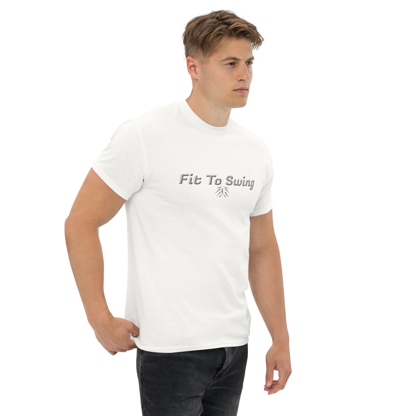 Fit To Swing Classic T-Shirt – Lifestyle Gym & ENM Apparel | DK Apparel – DK Apparel lifestyle clothing