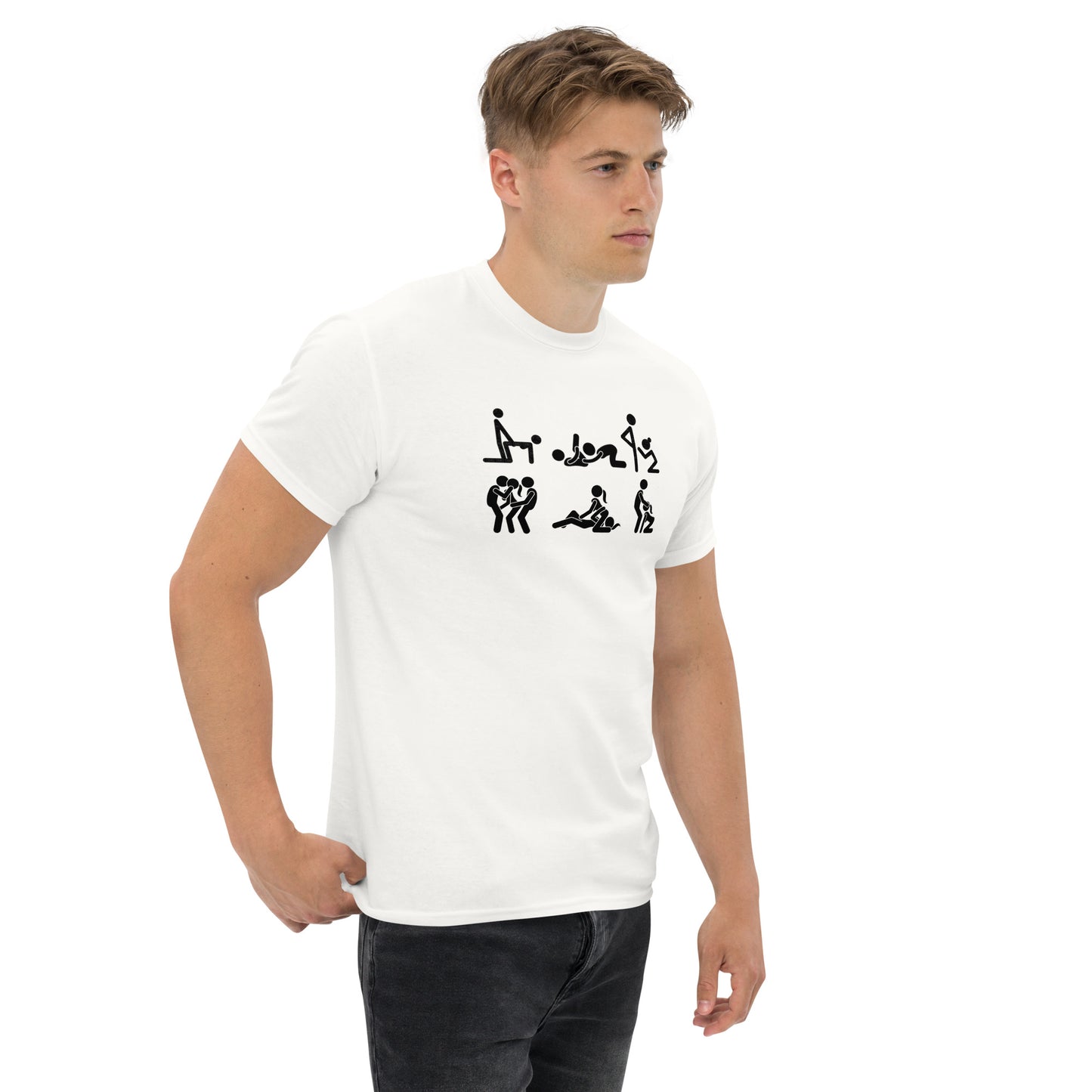 Stick Figure Sex Classic T-Shirt | Swinger & ENM Lifestyle Apparel – DK Apparel ✅ URL Handle – DK Apparel lifestyle clothing