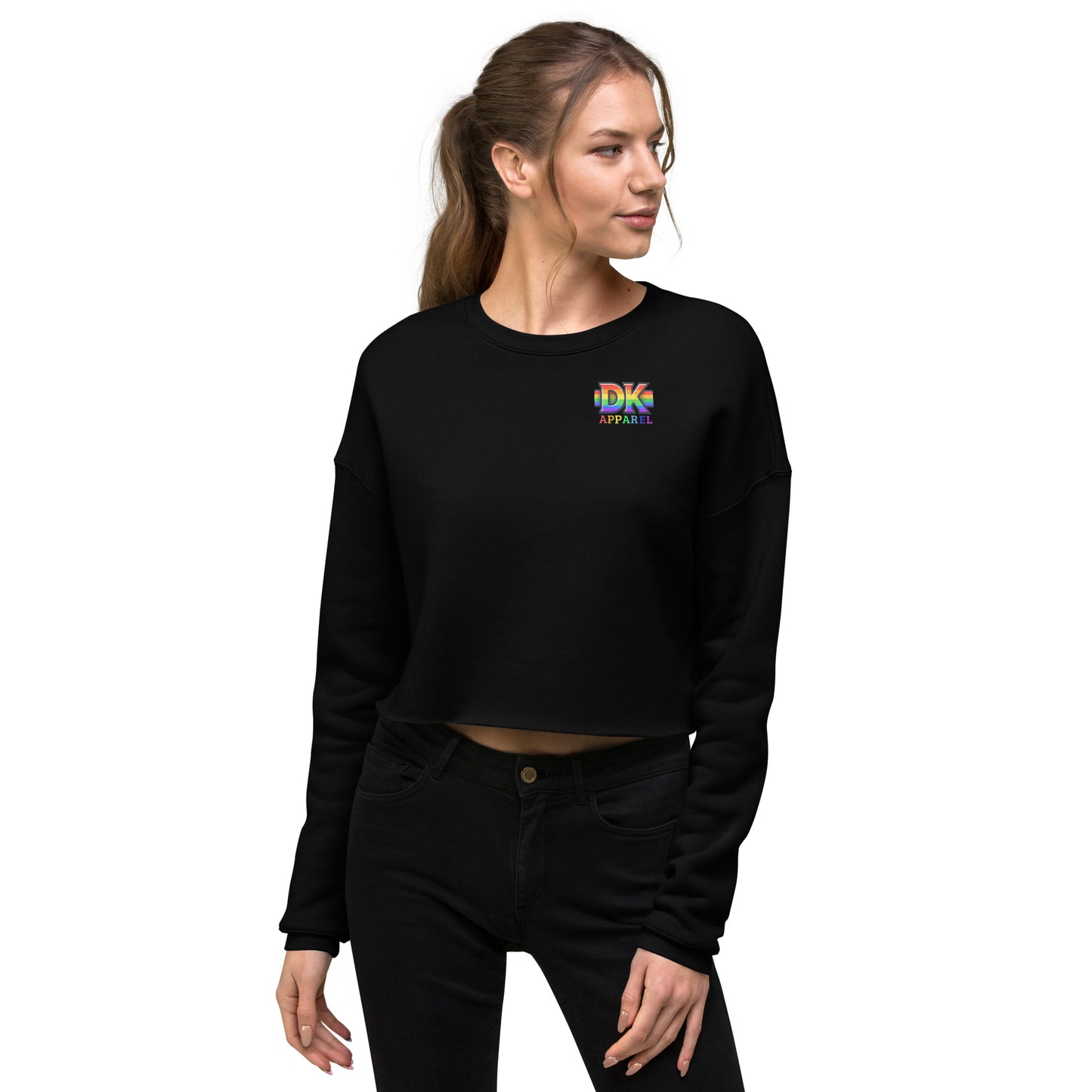 DK Pride Crop Sweatshirt – DK Apparel lifestyle clothing