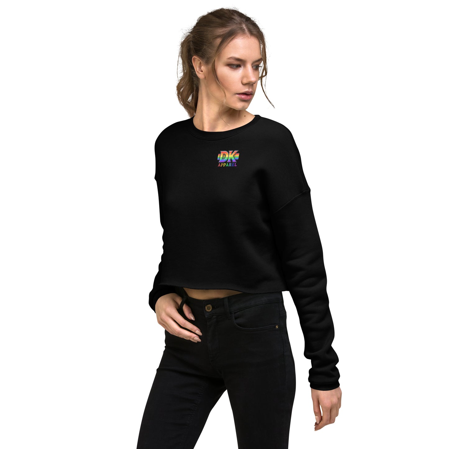 DK Pride Crop Sweatshirt – DK Apparel lifestyle clothing