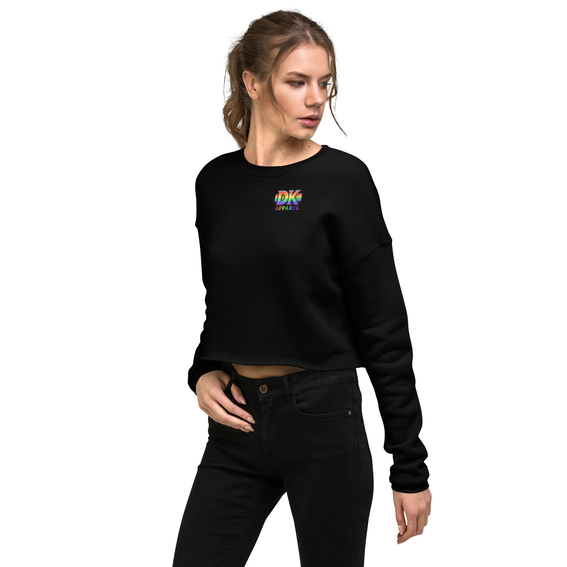 DK Pride Crop Sweatshirt – DK Apparel lifestyle clothing