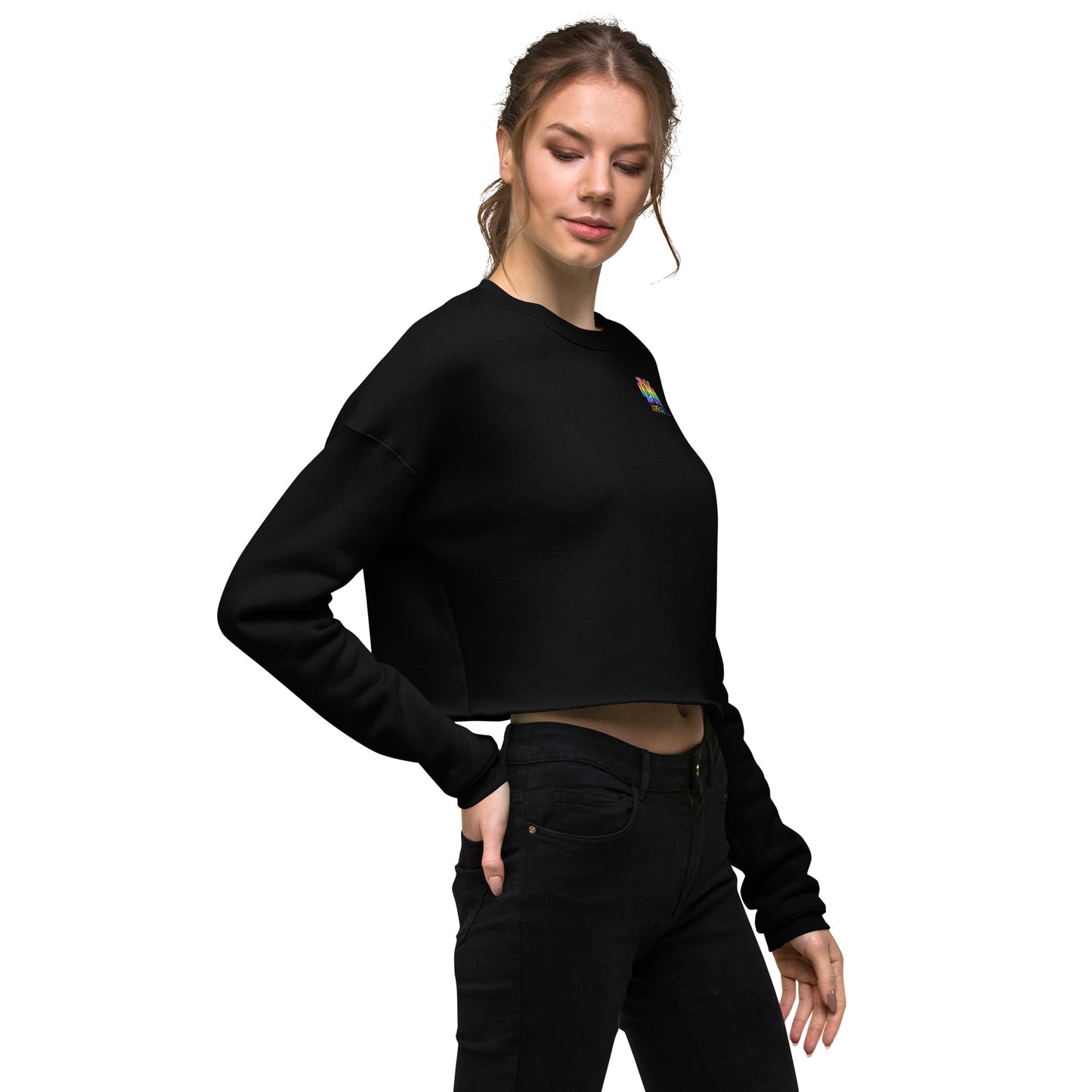 DK Pride Crop Sweatshirt – DK Apparel lifestyle clothing