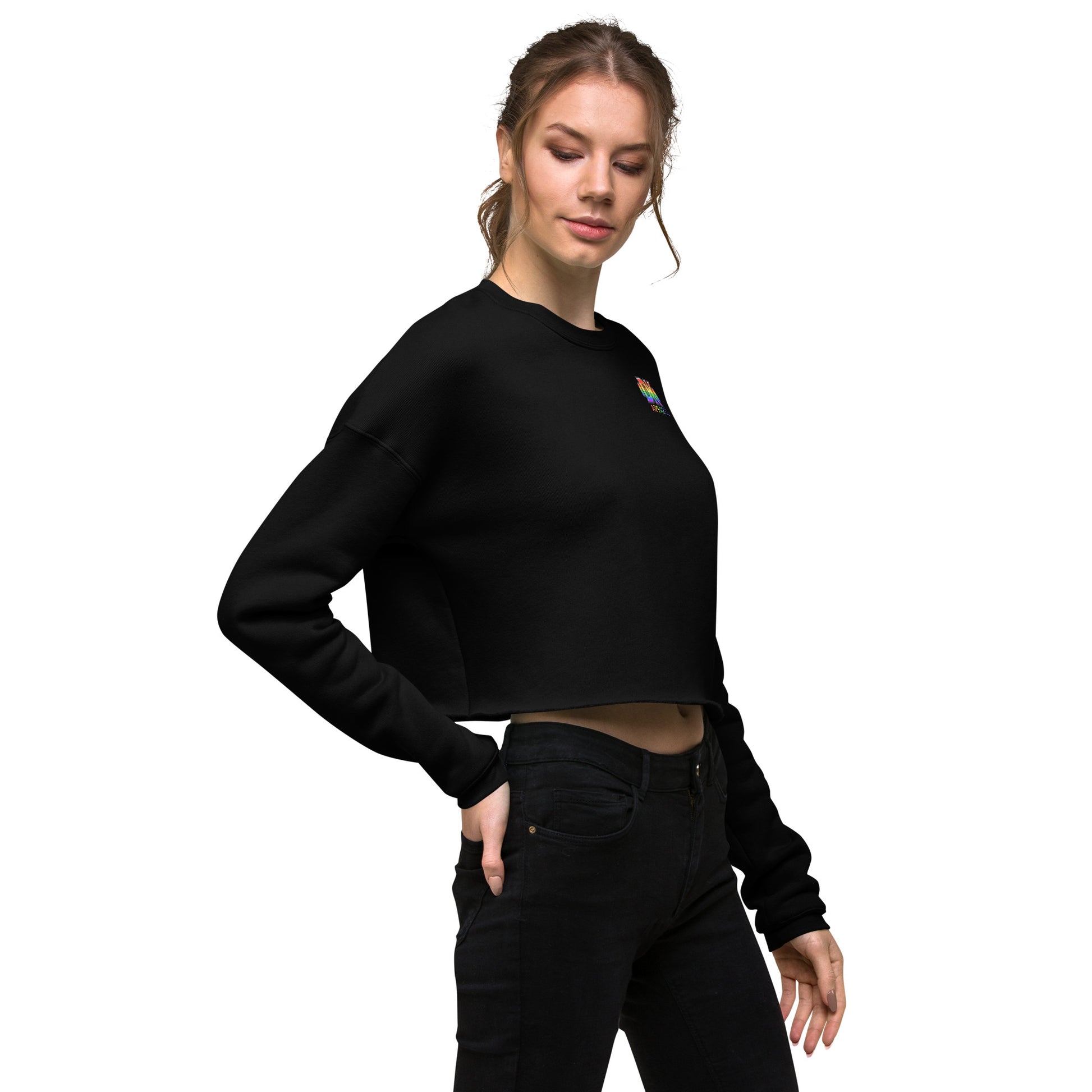 DK Pride Crop Sweatshirt – DK Apparel lifestyle clothing