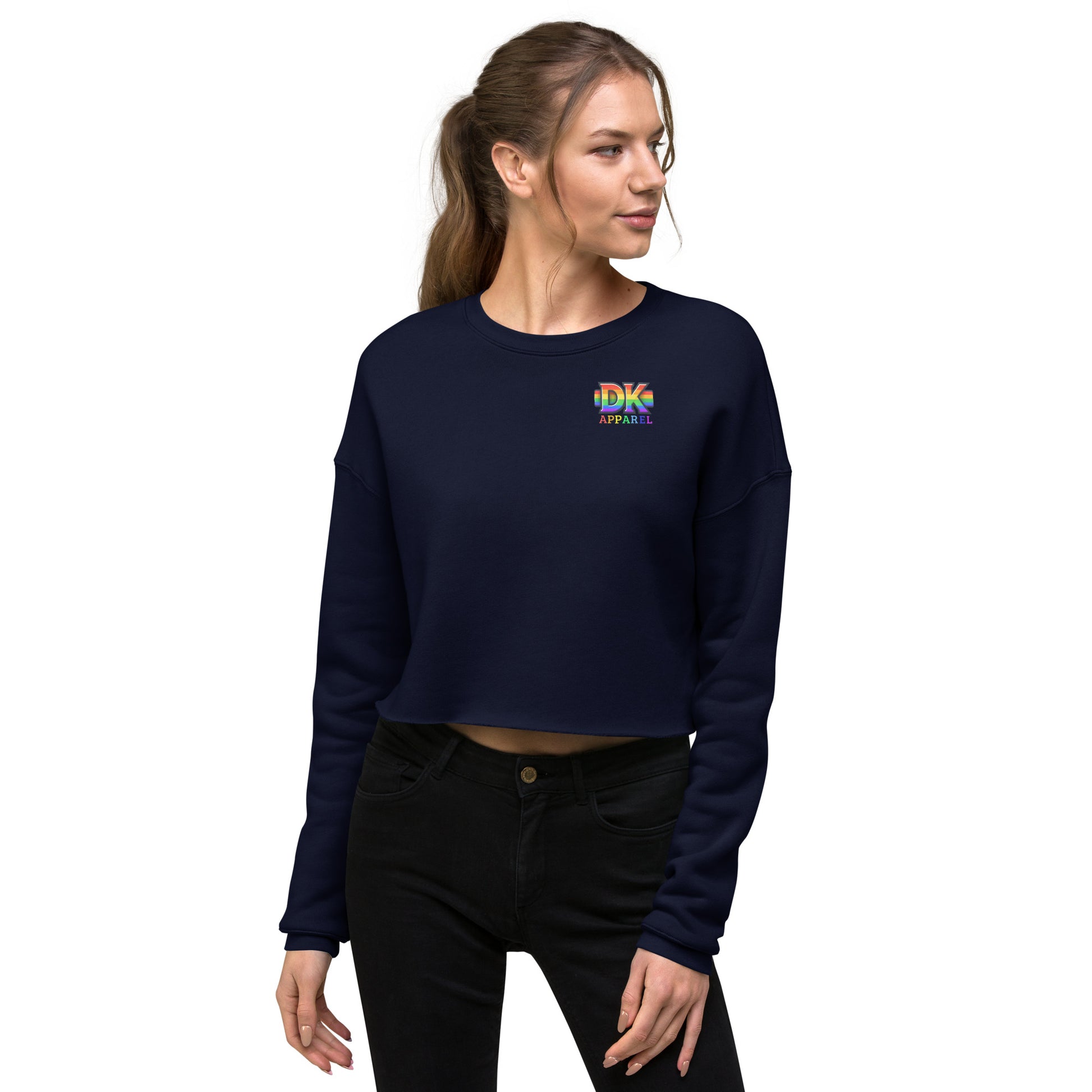 DK Pride Crop Sweatshirt – DK Apparel lifestyle clothing