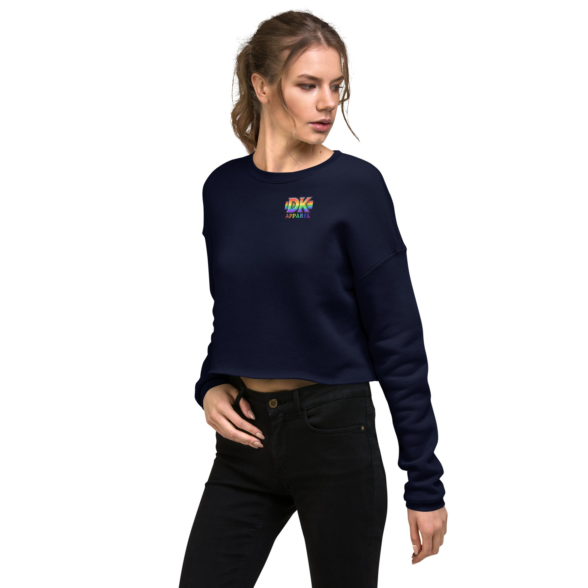 DK Pride Crop Sweatshirt – DK Apparel lifestyle clothing