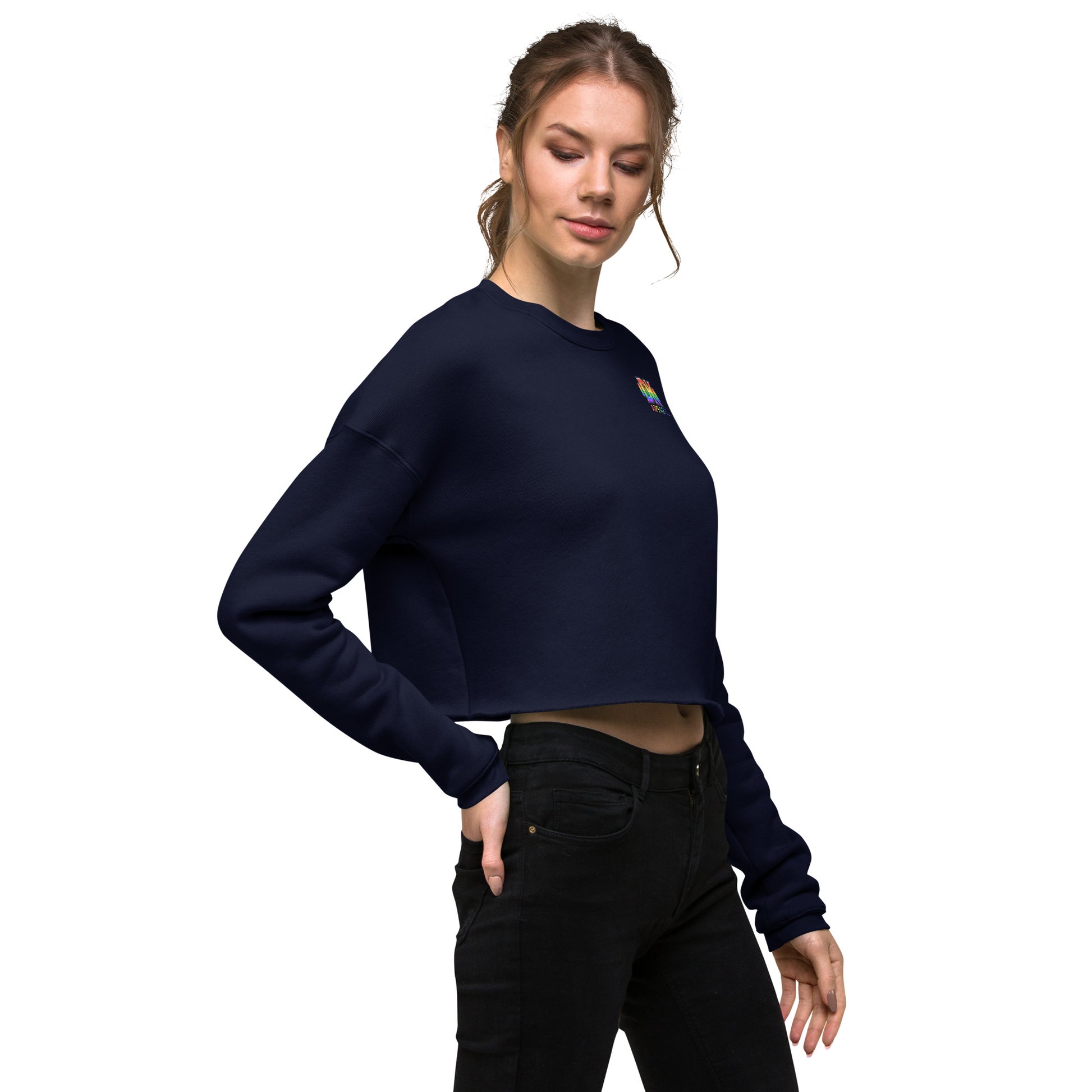 DK Pride Crop Sweatshirt – DK Apparel lifestyle clothing