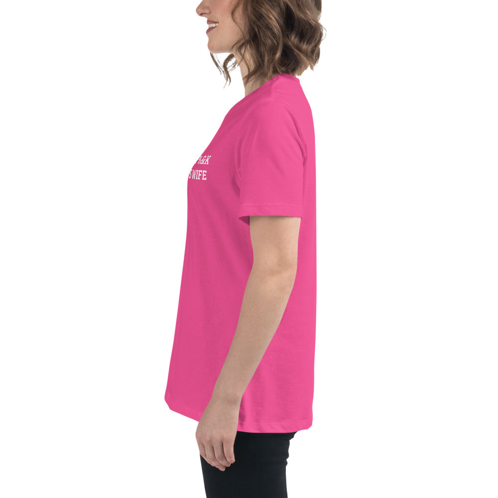 I'm Here To F%&K Somebody's Wife Women's Relaxed T-Shirt – DK Apparel lifestyle clothing