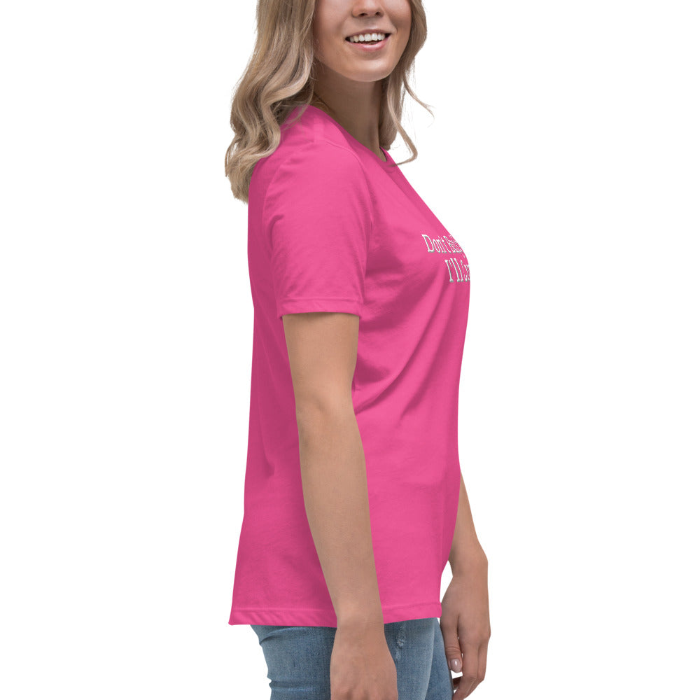 Don't Bully Me, I'll Cum Women's Relaxed T-Shirt | Swinger & ENM Lifestyle Apparel – DK Apparel – DK Apparel lifestyle clothing
