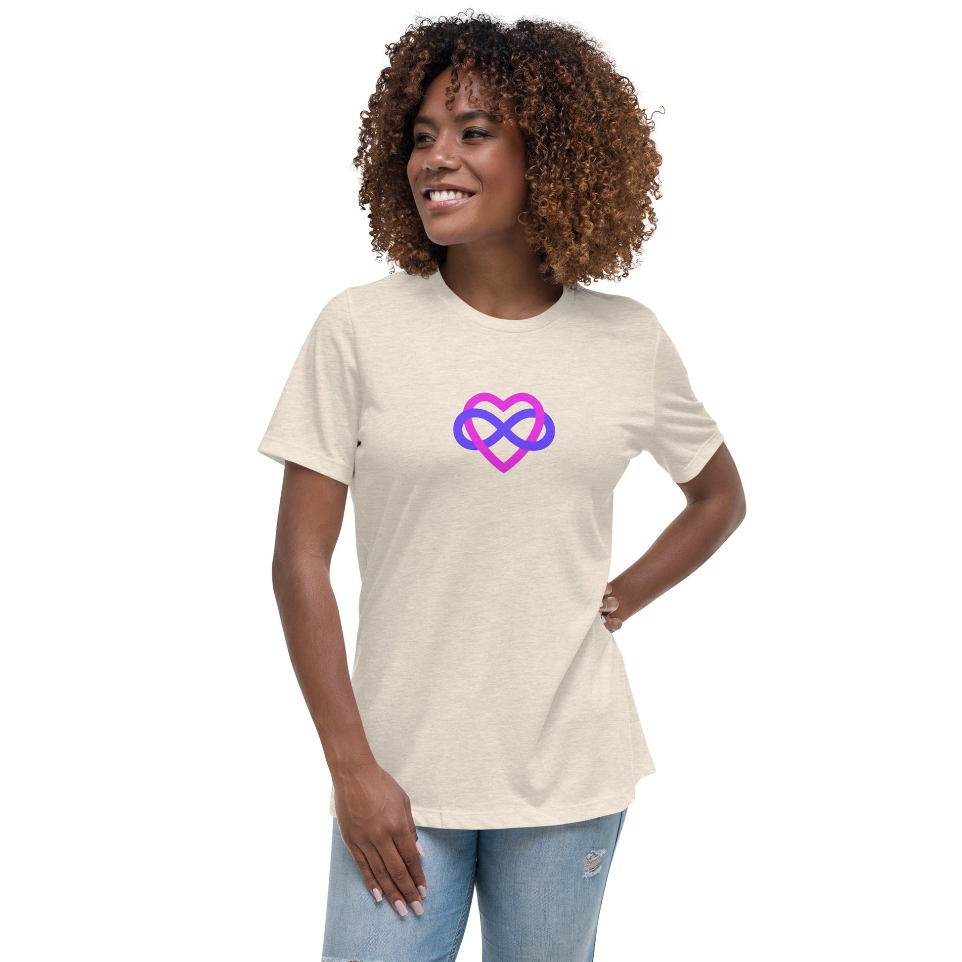 Polyamory Women's Relaxed T-Shirt – DK Apparel lifestyle clothing