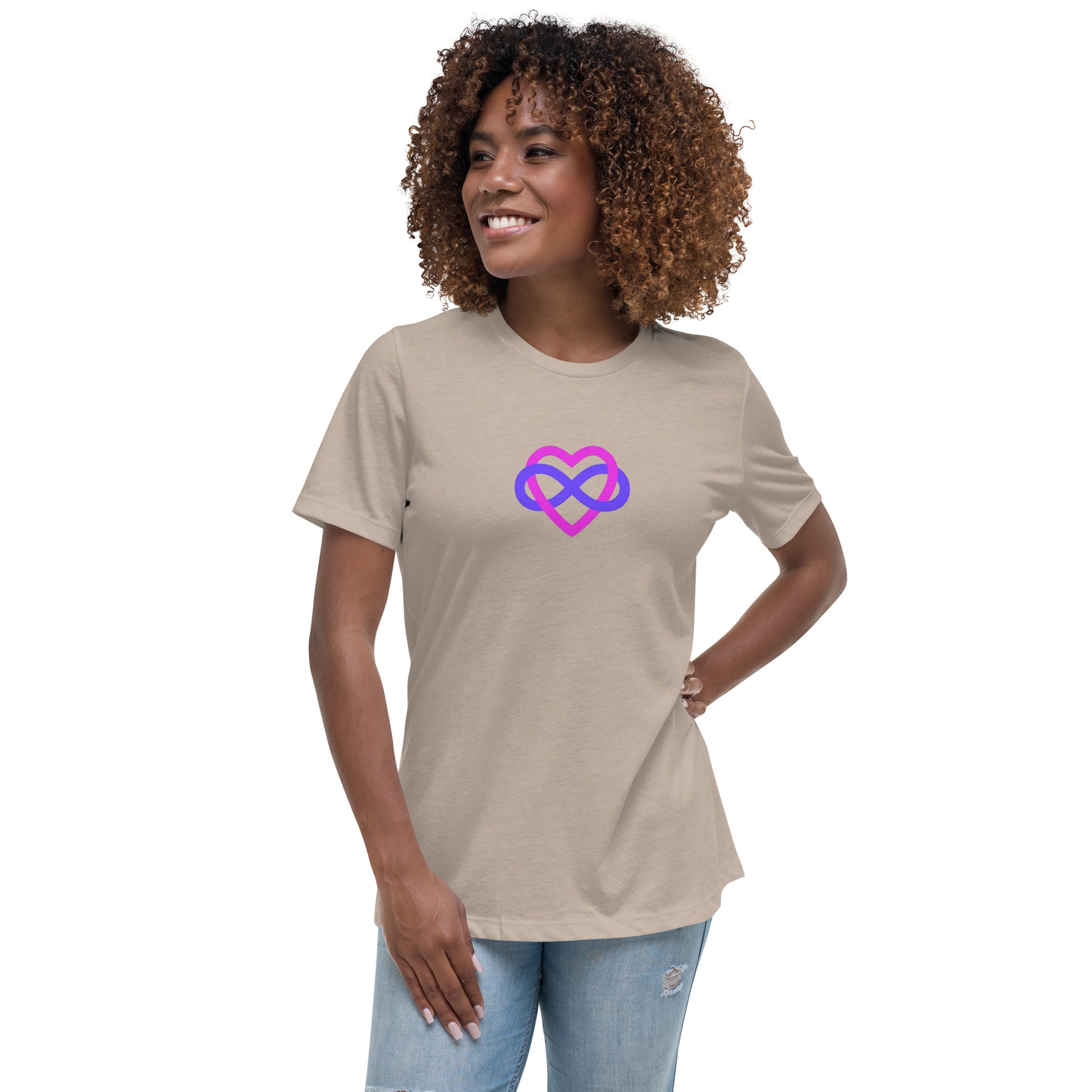 Polyamory Women's Relaxed T-Shirt – DK Apparel lifestyle clothing