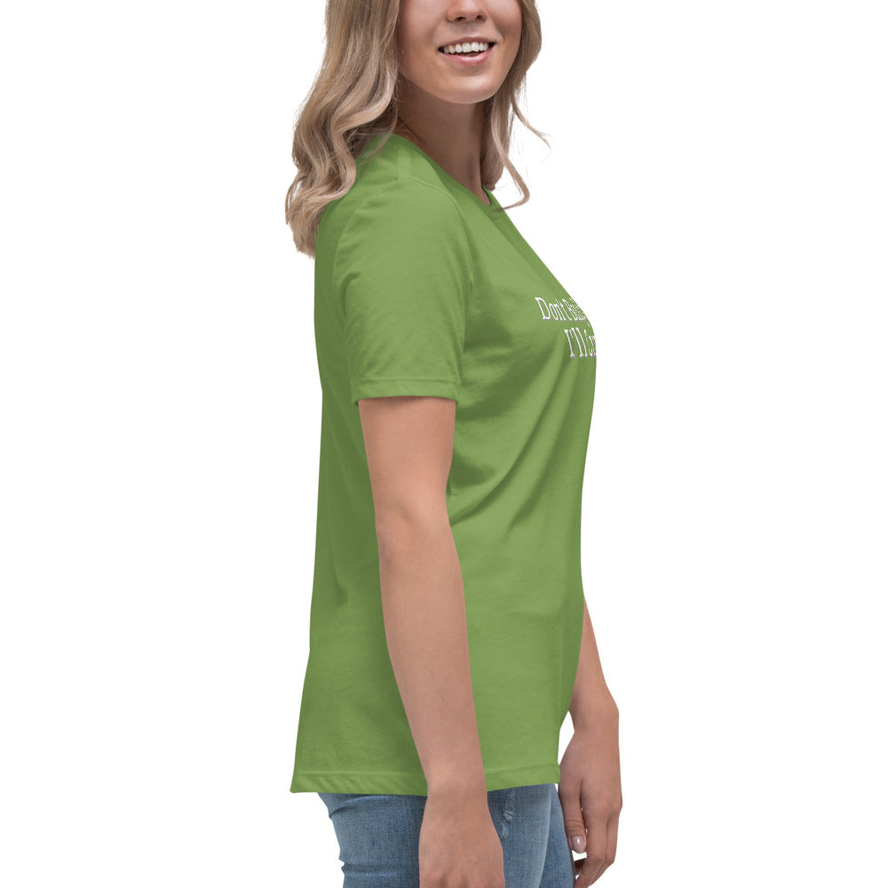 Don't Bully Me, I'll Cum Women's Relaxed T-Shirt | Swinger & ENM Lifestyle Apparel – DK Apparel – DK Apparel lifestyle clothing