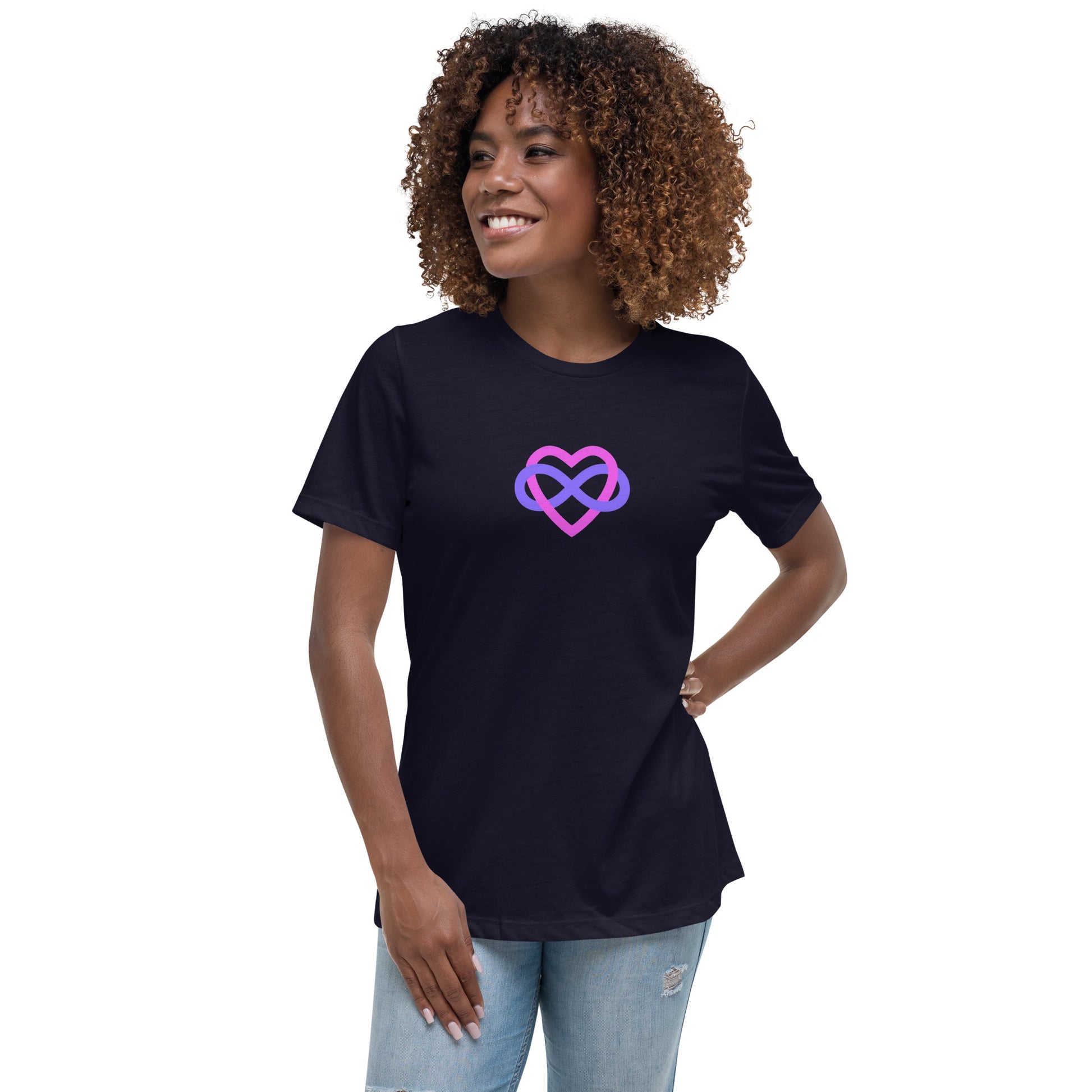 Polyamory Women's Relaxed T-Shirt – DK Apparel lifestyle clothing