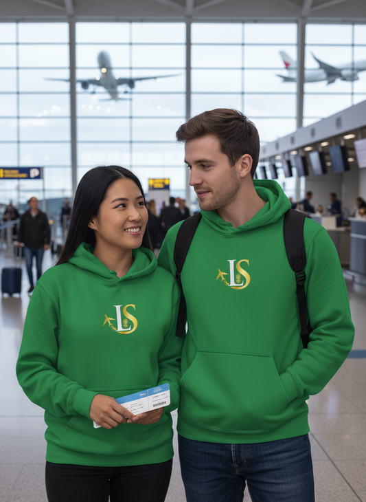 LS Travel Club Unisex Hoodie | Swinger & ENM Lifestyle Apparel – DK Apparel