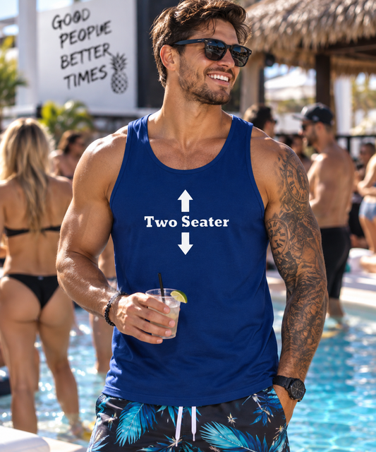 Two Seater Men’s Premium Tank Top