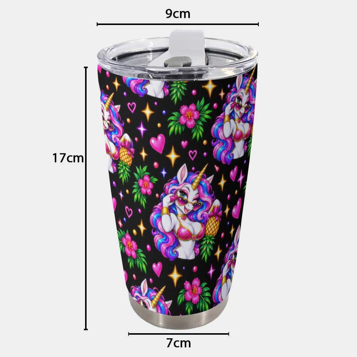 Electric Unicorn Tumbler 20oz