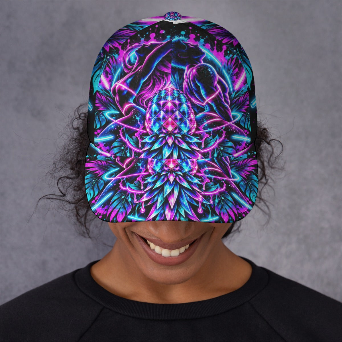 Pineapple Body Rave Snap Back Hat