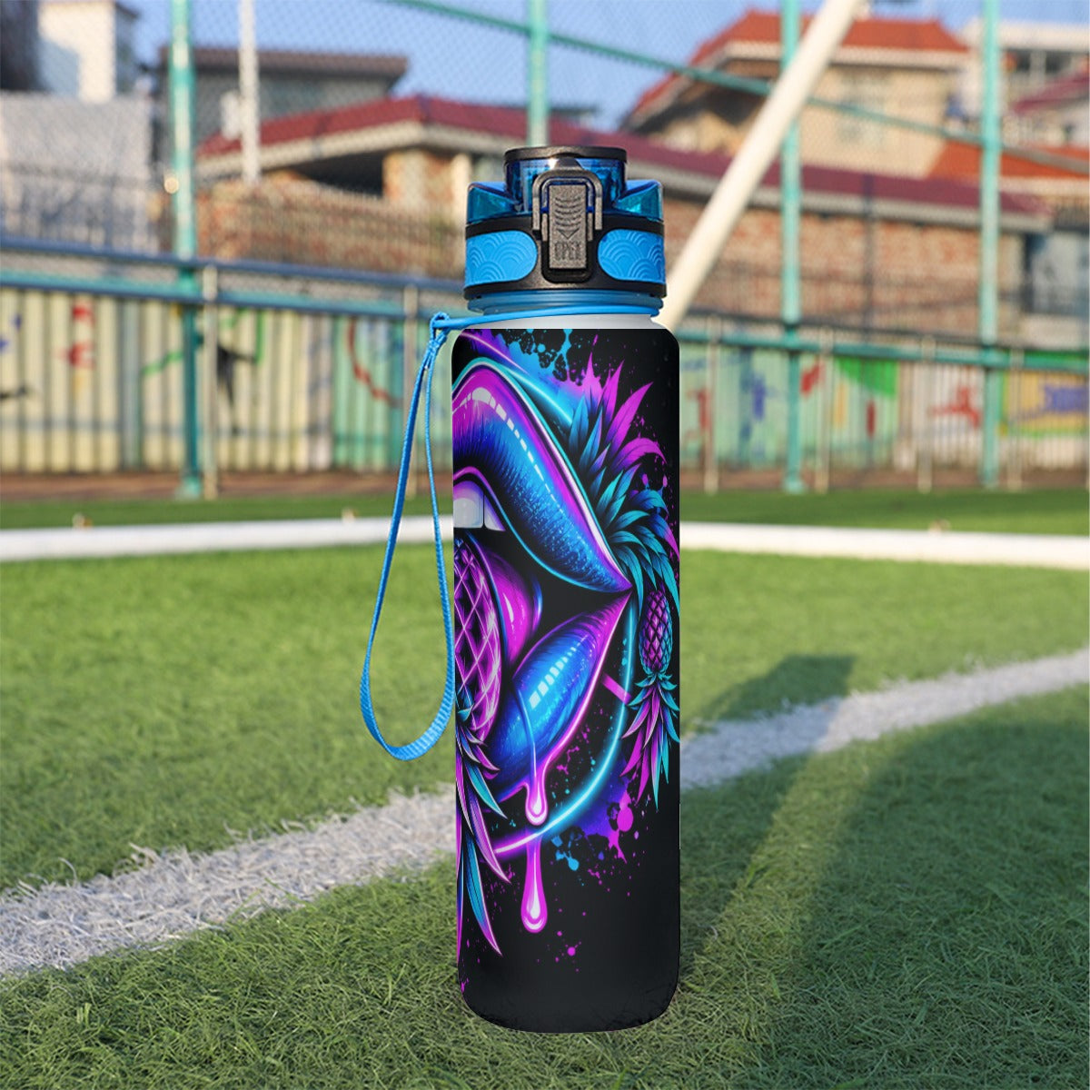 Pineapple Rave Water Bottle 32oz