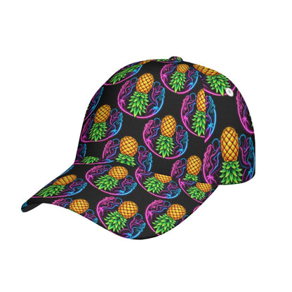 Electric Pineapple Snapback Hat
