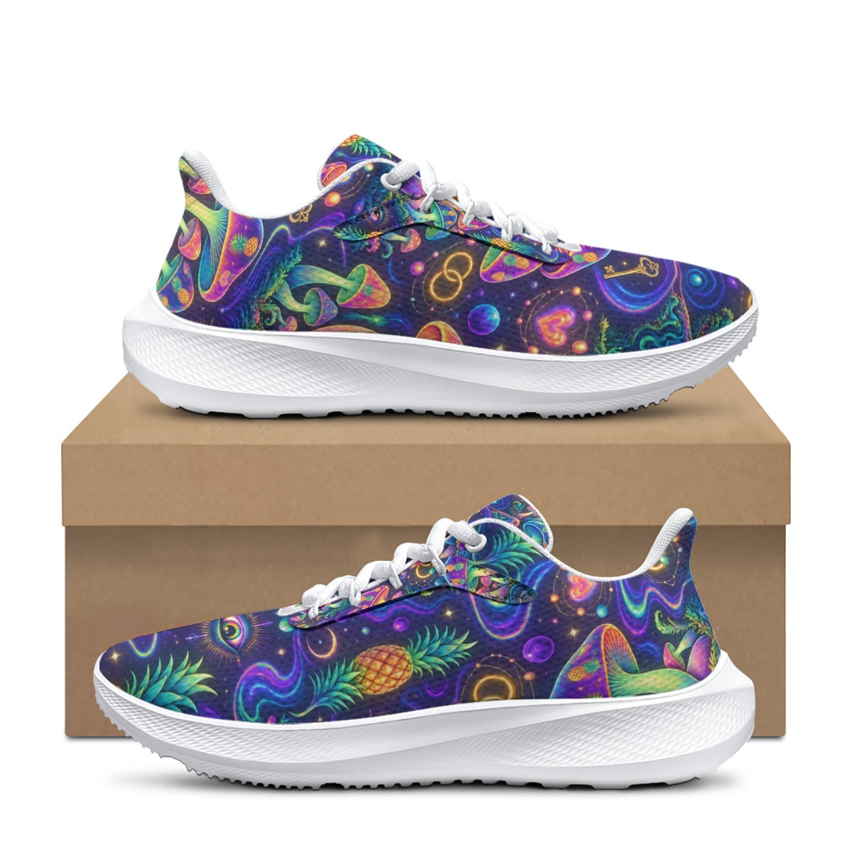 Psychedelic Women's  Running Shoes