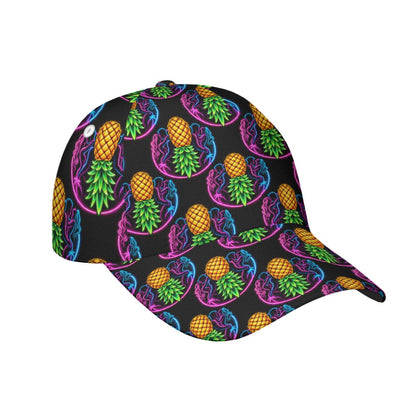 Electric Pineapple Snapback Hat